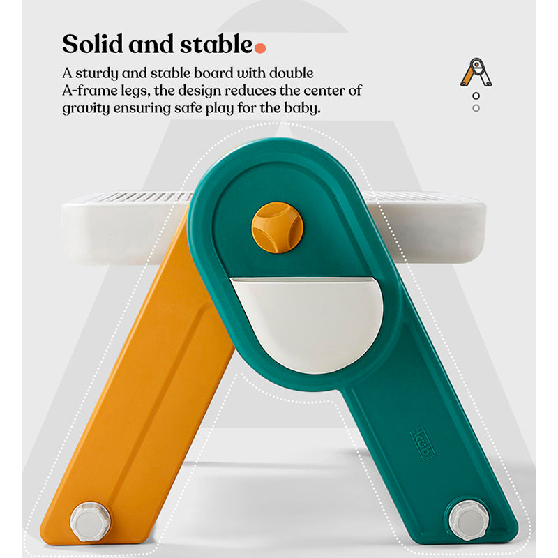 KUB Multi-Functional Building Block Table with Drawing Board, Easel & Chair