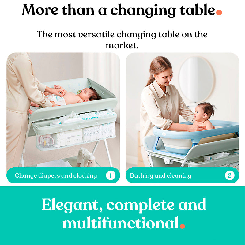 KUB Portable 5-1 Foldable Changing Station & Clothing Dry Rack