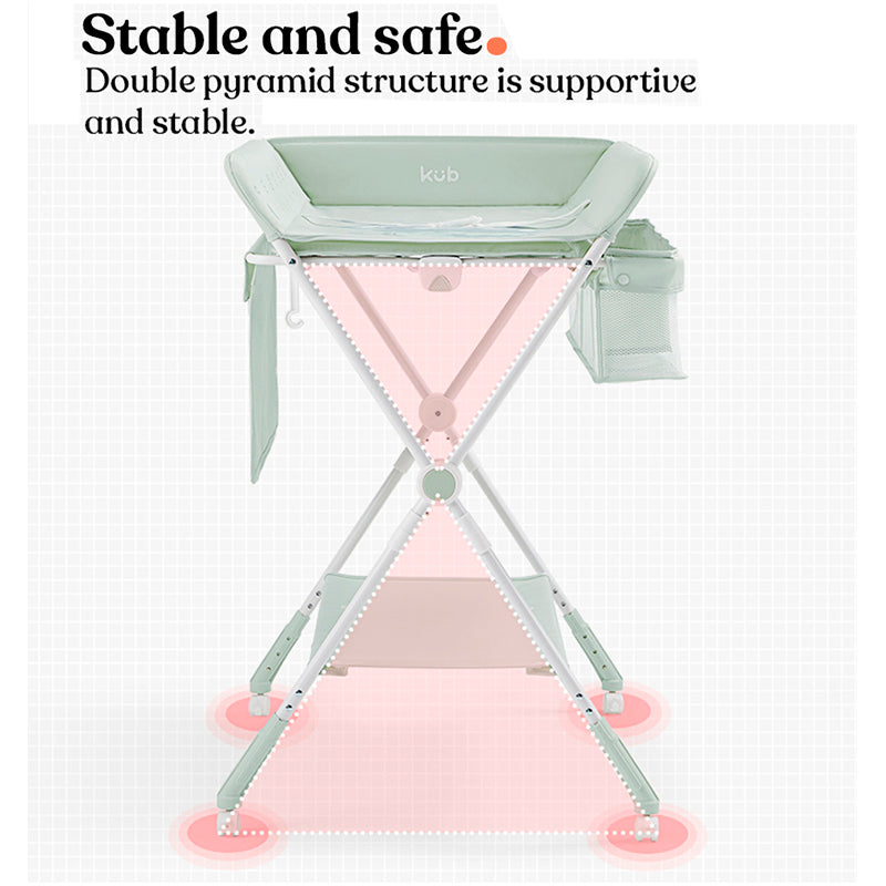 KUB Portable 5-1 Foldable Changing Station & Clothing Dry Rack