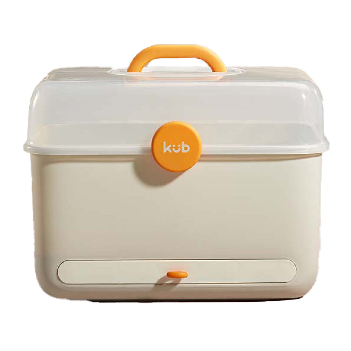 KUB Multifunctional Huge 38L Storage & Drying Box for Foods & Accessory - Ivory