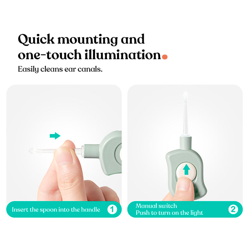 KUB 5-1 Baby Nail Cutter Grooming Set - Green