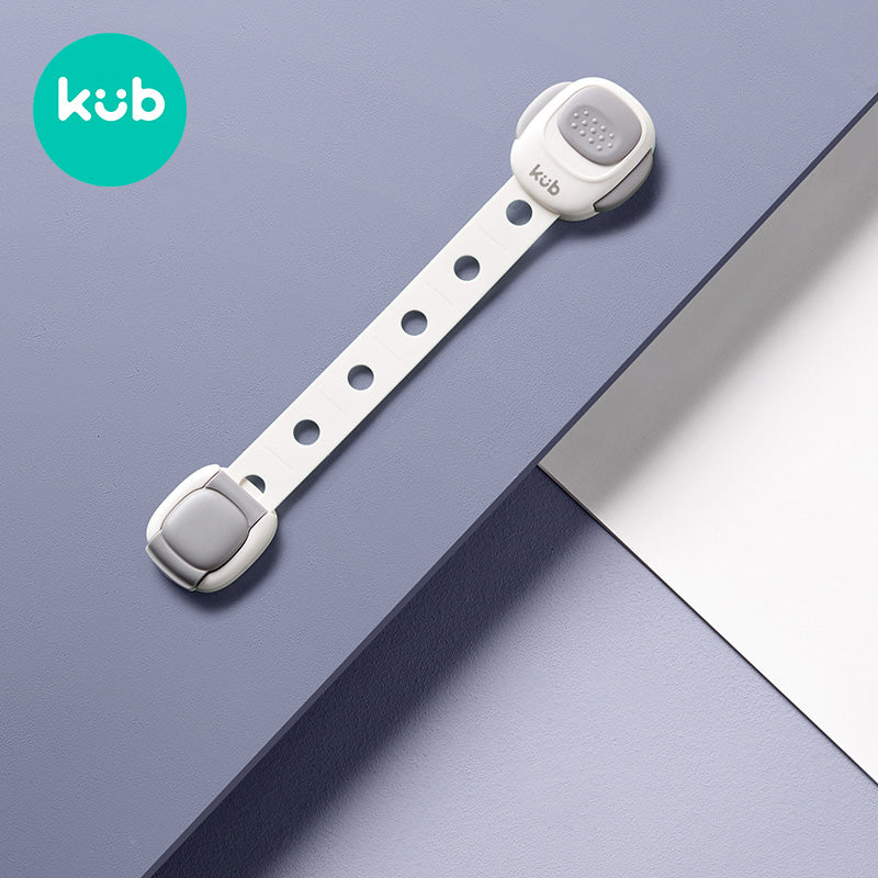KUB Adjustable Safety Lock for Drawers, Cupboards, Cupboards & more - 2-pack