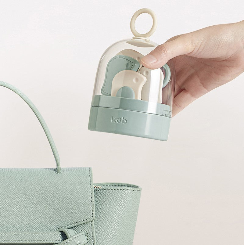 KUB 5-1 Baby Nail Cutter Grooming Set - Red