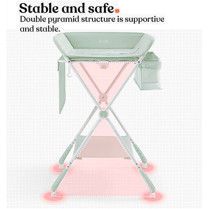 KUB Portable 5-1 Foldable Changing Station & Clothing Dry Rack