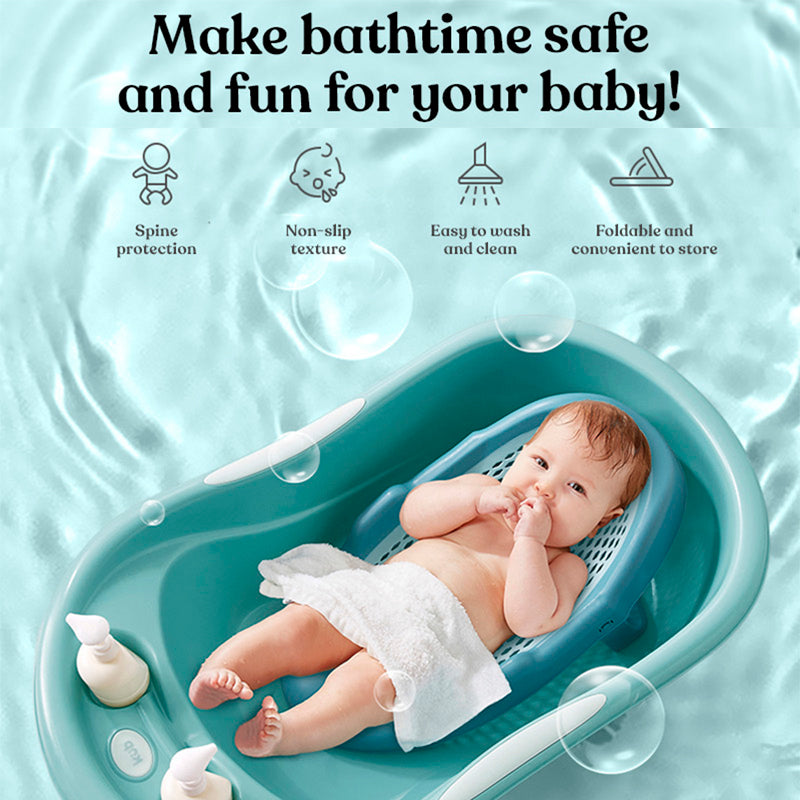 KUB Premium Foldable Baby Bath Non-Slip Support Seat